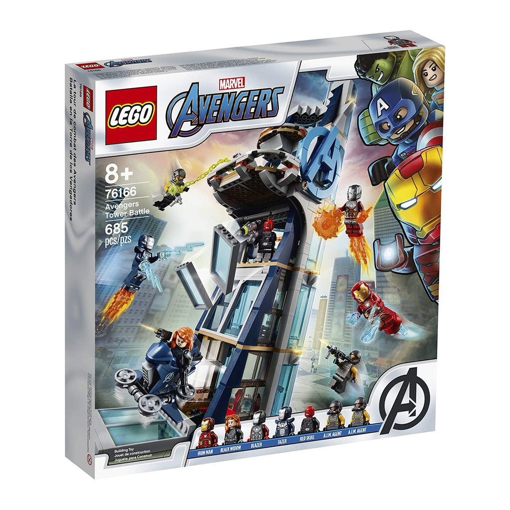 LEGO® Marvel Avengers Avengers Tower Battle Building Set 76166