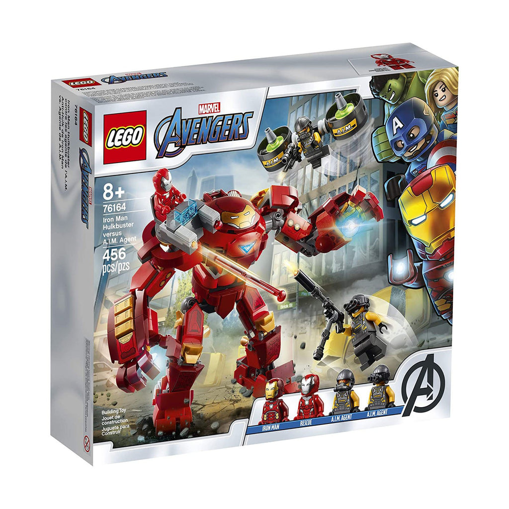 LEGO® Marvel Avengers Iron Man Hulkbuster VS AIM Agent Building Set 76164