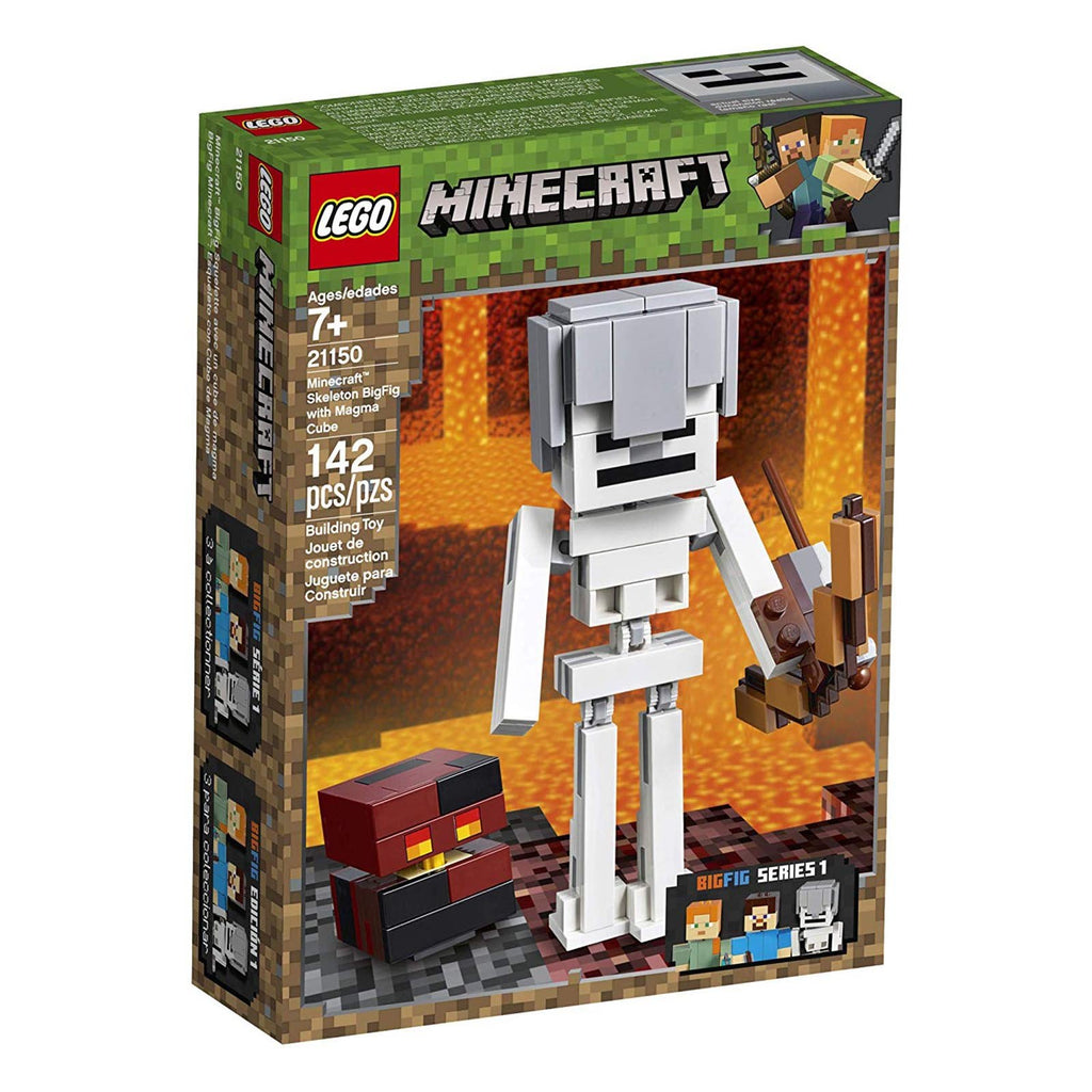 LEGO® Minecraft Skeleton BigFig With Magma Building Set 21150 - Radar Toys