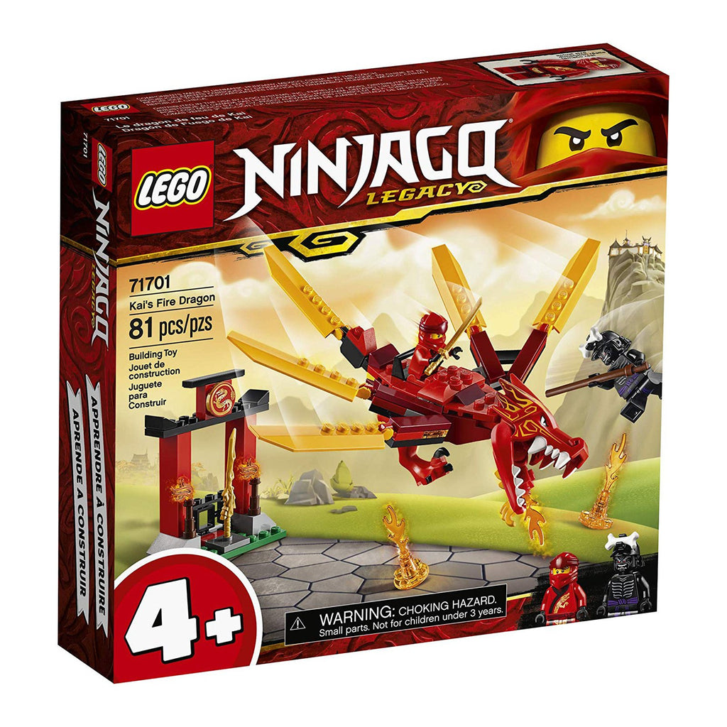 LEGO® Ninjago Kai's Fire Dragon Building Set 71701 - Radar Toys