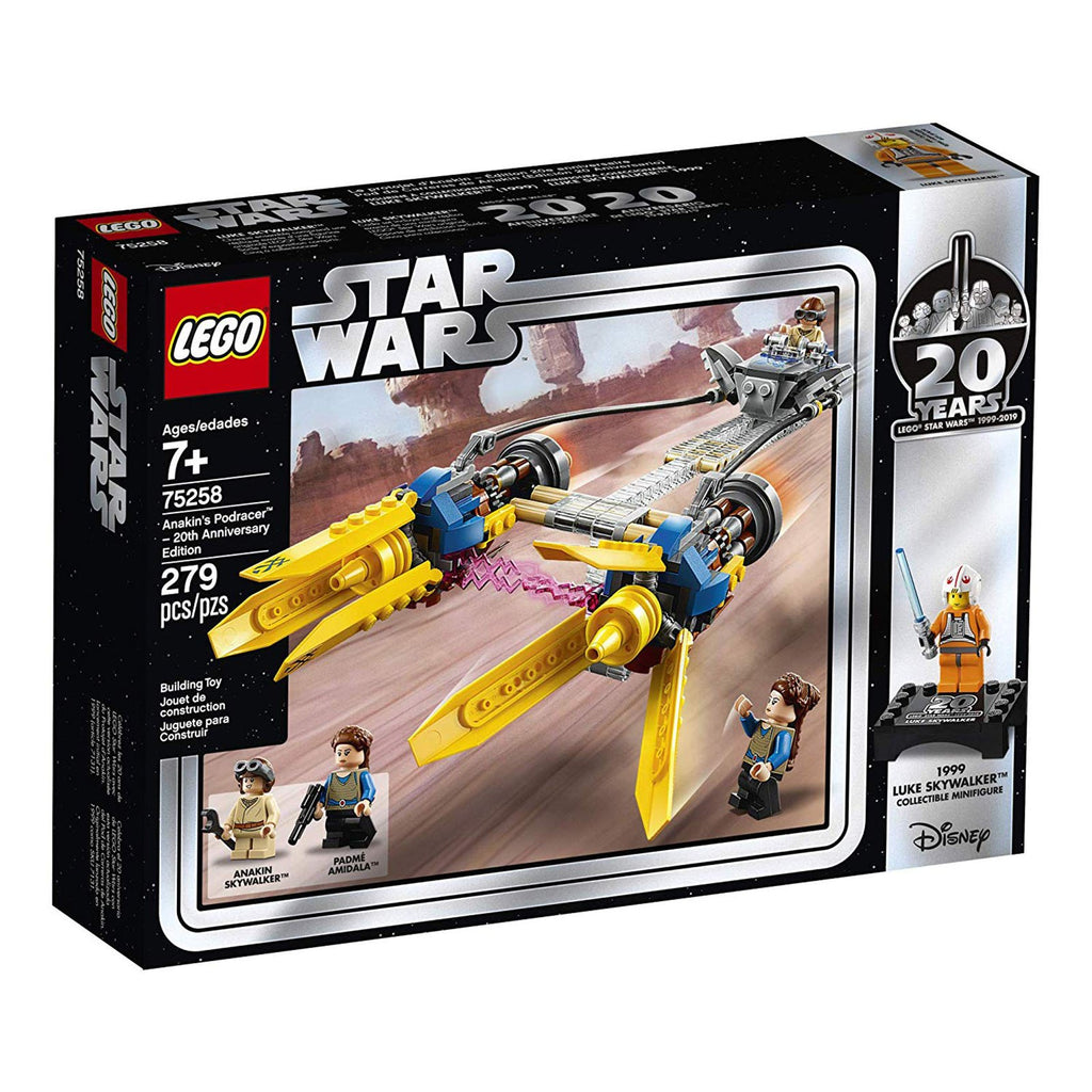 LEGO® Star Wars Anakin's Podracer 20th Anniversary Building Set 75258 - Radar Toys