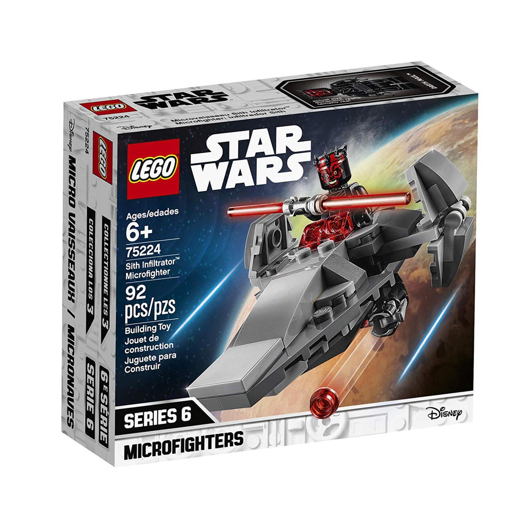 LEGO® Star Wars Sith Infiltrator MicroFighter Building Set 75224 - Radar Toys