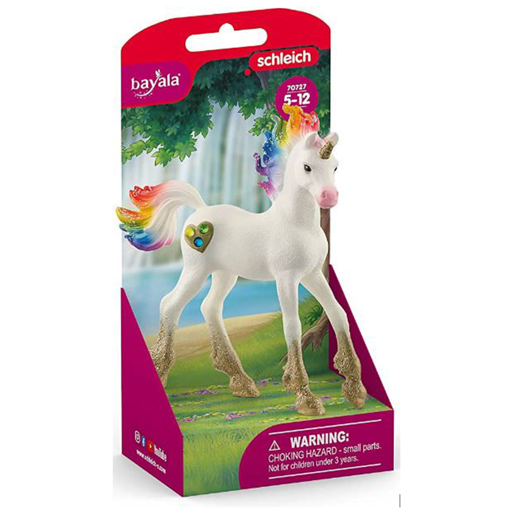 Schleich Bayala Rainbow Love Unicorn Foal 70727 - Radar Toys