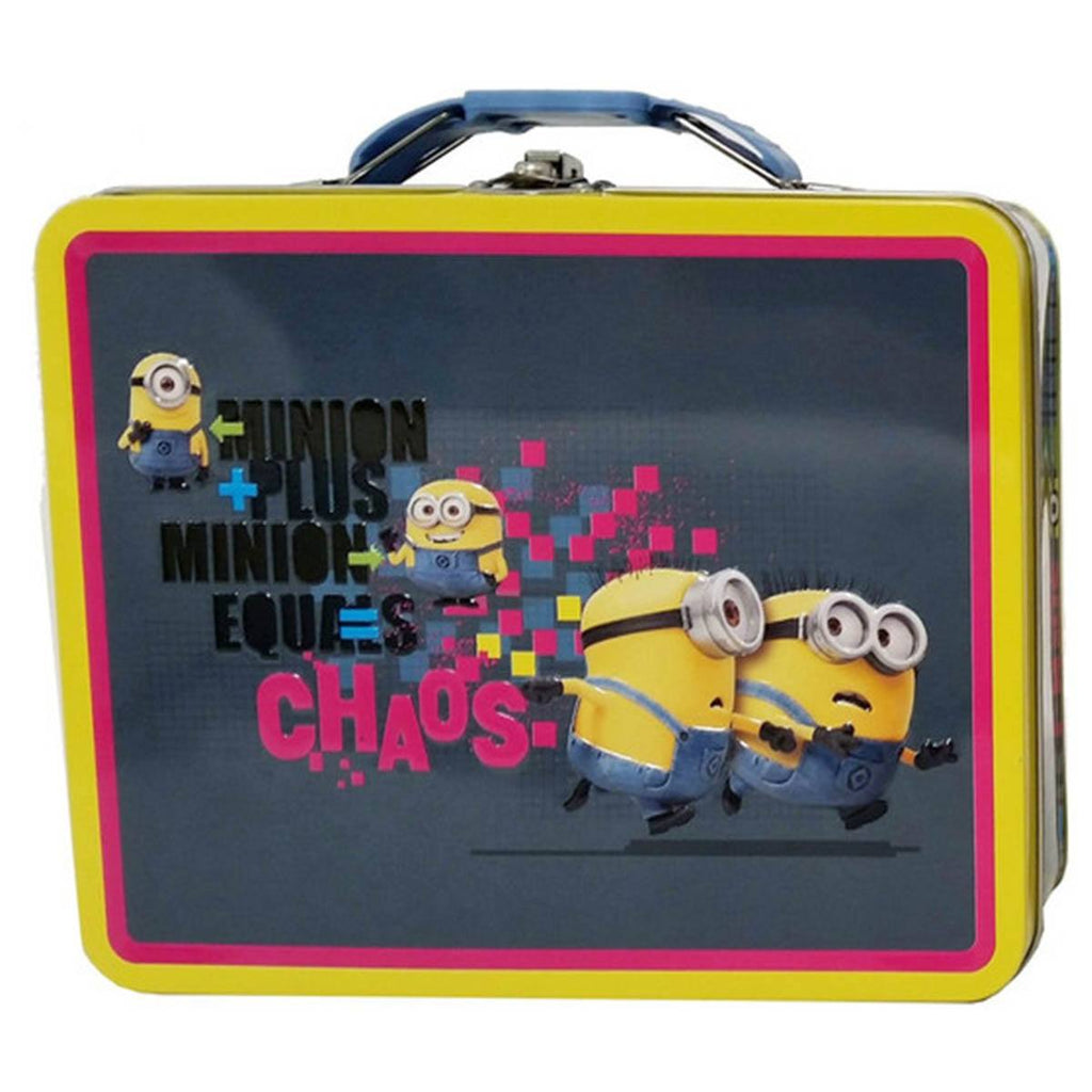 Despicable Me Metal Tin Lunch Box Chaos