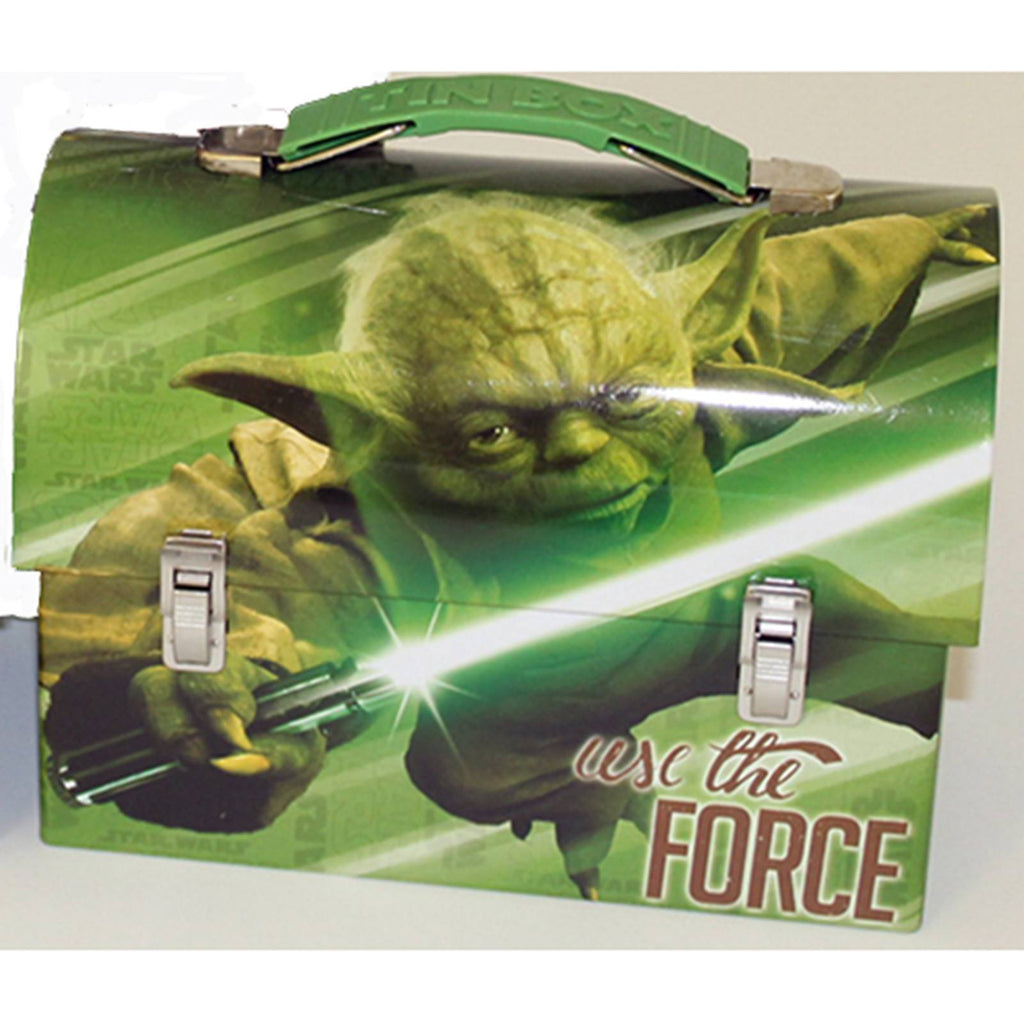 Star Wars Metal Tin Lunch Box Use The Force - Radar Toys