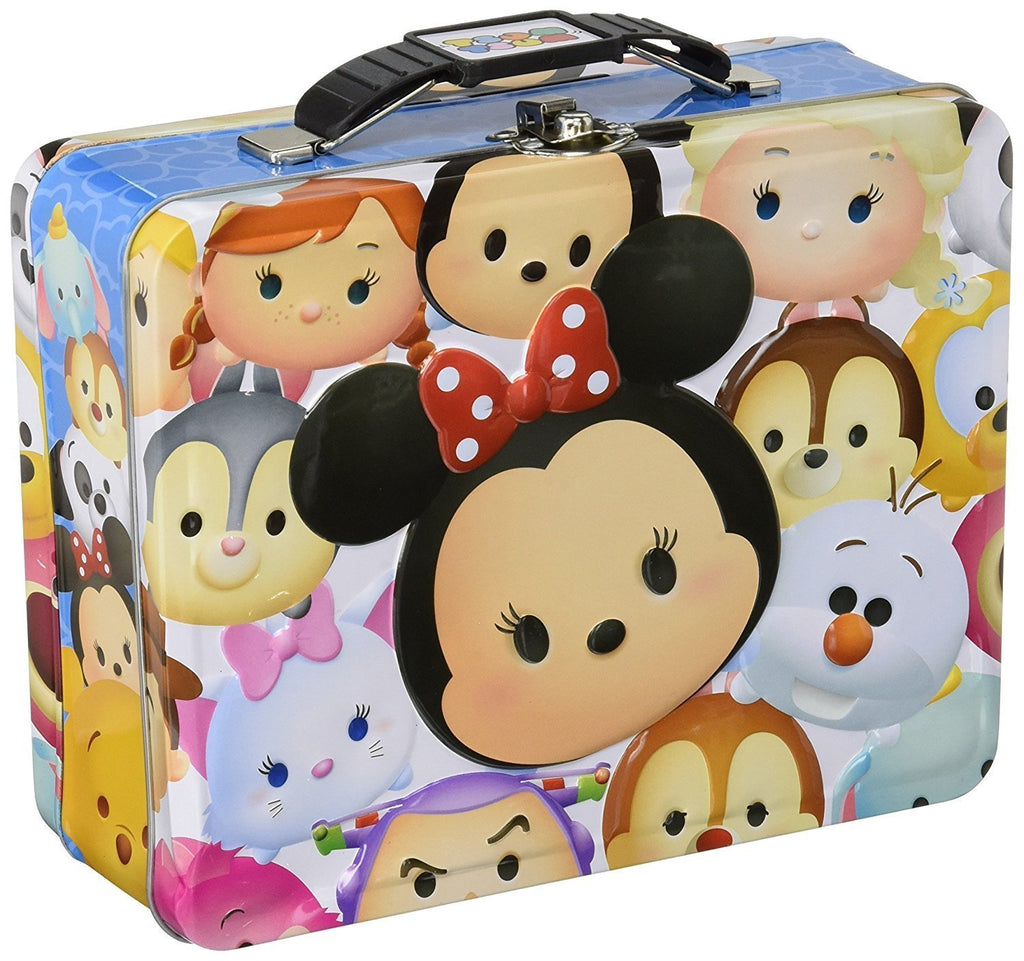 Tsum Tsum Emblem Carry All Tin Lunch Box - Radar Toys