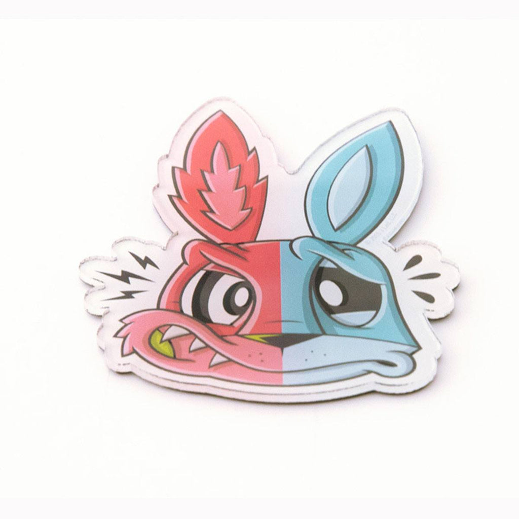 Chaos Bunnies Magnet Series Bipolar Bunny Magnet - Radar Toys