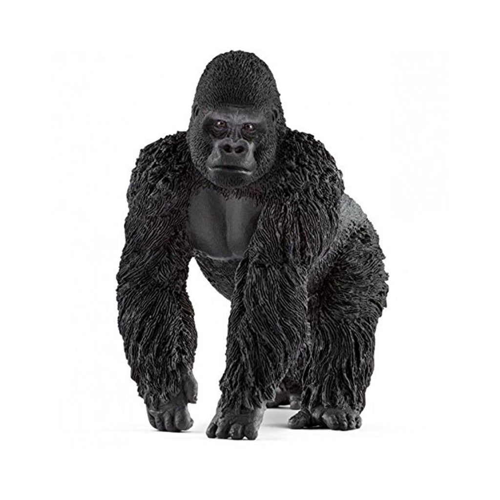 Schleich Gorilla Male Animal Figure - Radar Toys