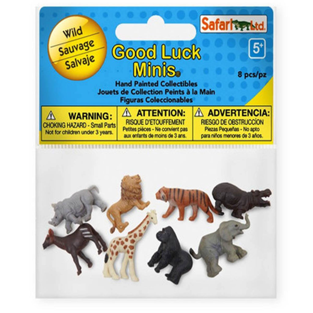 Wild Fun Pack Mini Good Luck Figures Safari Ltd