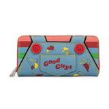 Loungefly Childs Play Chucky Cosplay Zip Around Wallet - Radar Toys