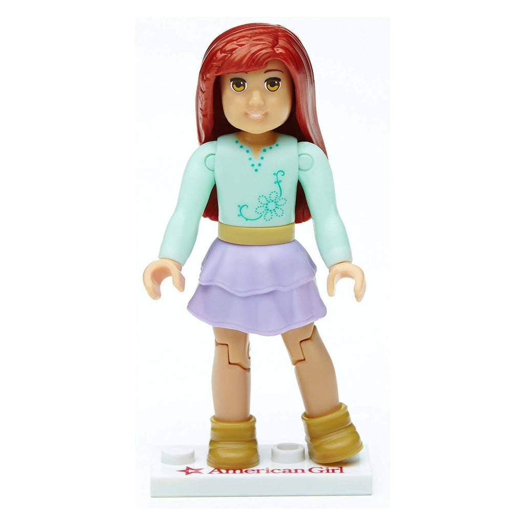 Mega Bloks America Girl Series 1 Blue Shirt And Purple Skirt Mini Figure - Radar Toys