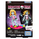 Mega Bloks Monster High Fintastic Surfing Lagoona Building Set - Radar Toys