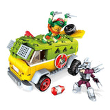 Mega Bloks Teenage Mutant Nina Turtles Party Wagon Building Set - Radar Toys