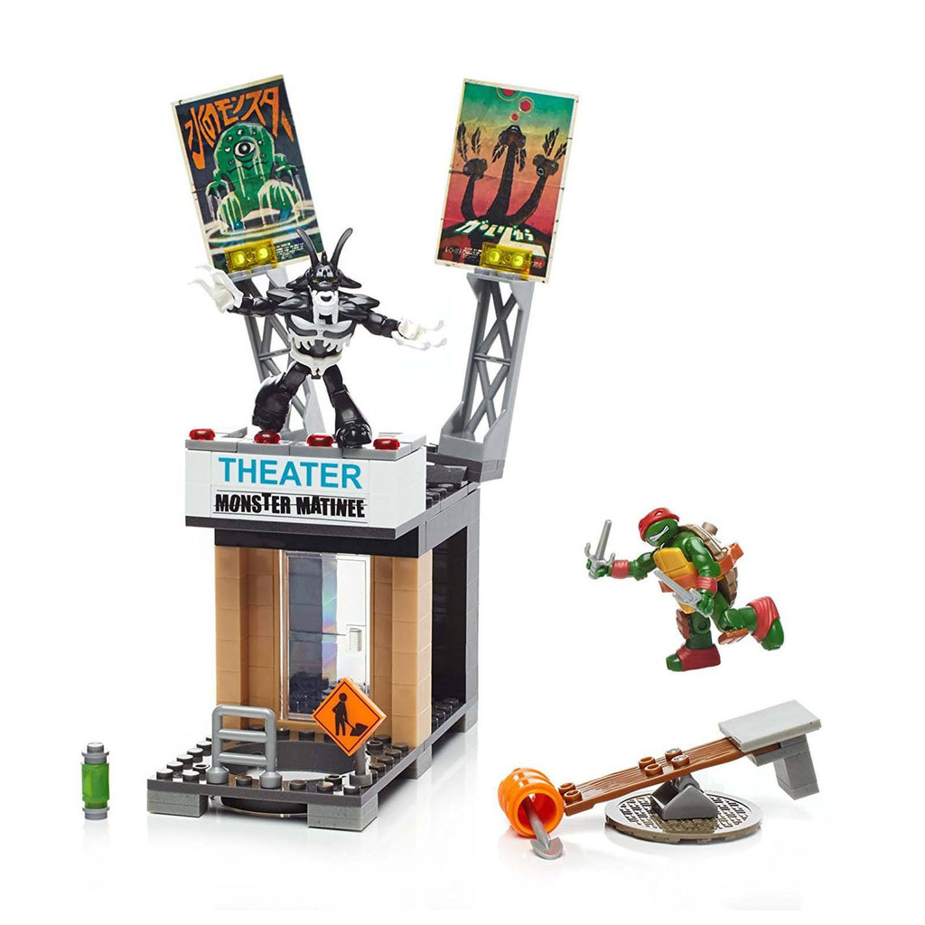 Mega Bloks Teenage Mutant Ninja Turtles Rooftop Blast-Out Raph Building Set - Radar Toys