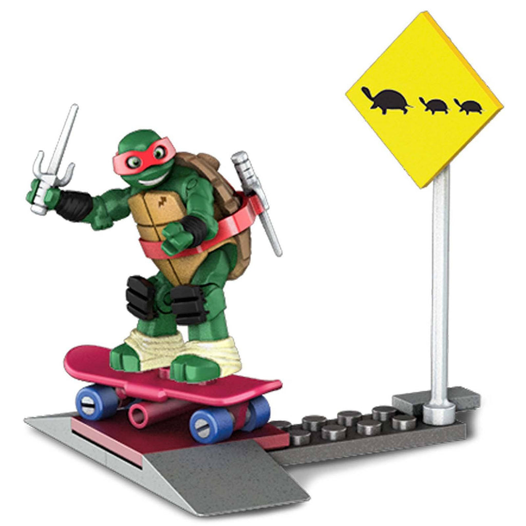 Mega Bloks Teenage Mutant Ninja Turtles Skate Training Raph Building Set - Radar Toys