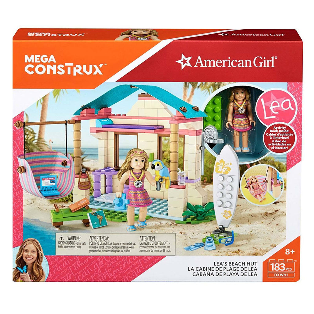 Mega Construx American Girl Lea's Beach Hut Building Set - Radar Toys