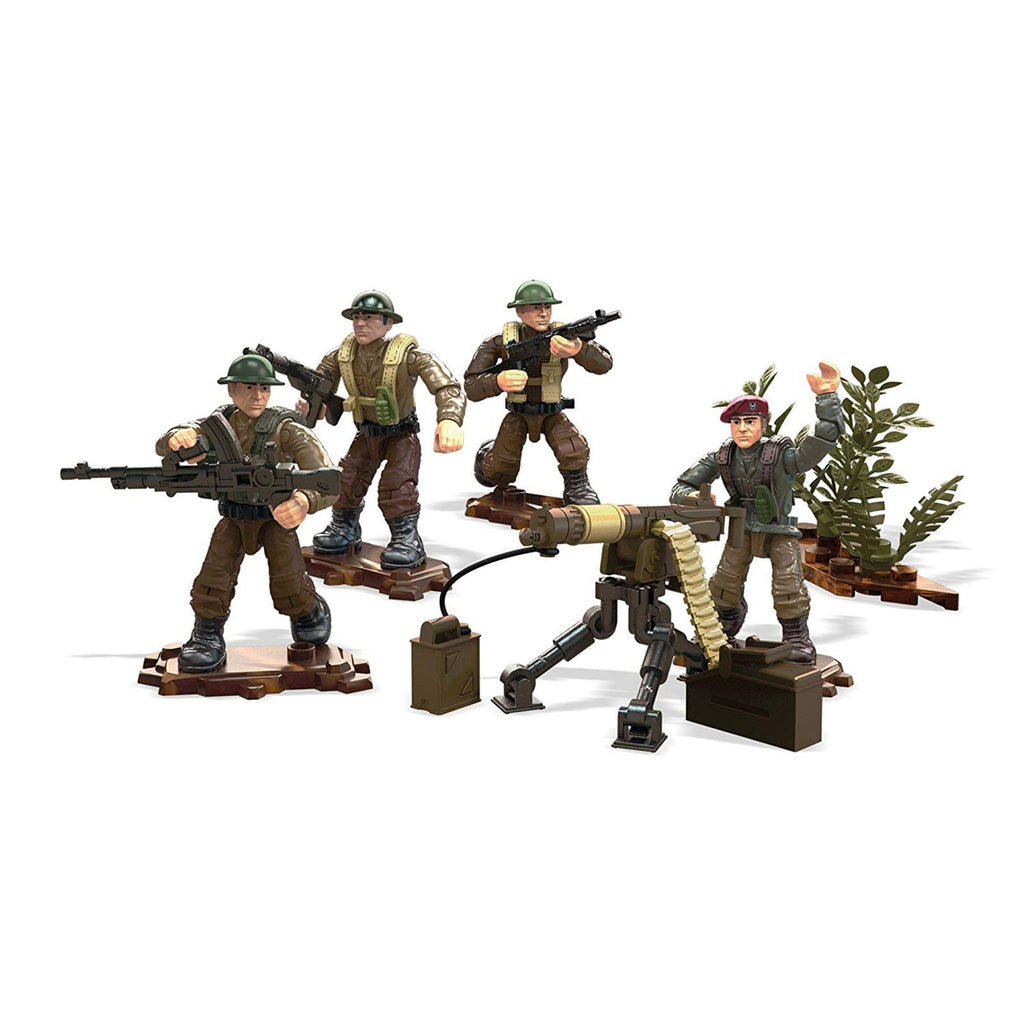 Mega Construx Call Of Duty Legends Allied Soldiers Building Set