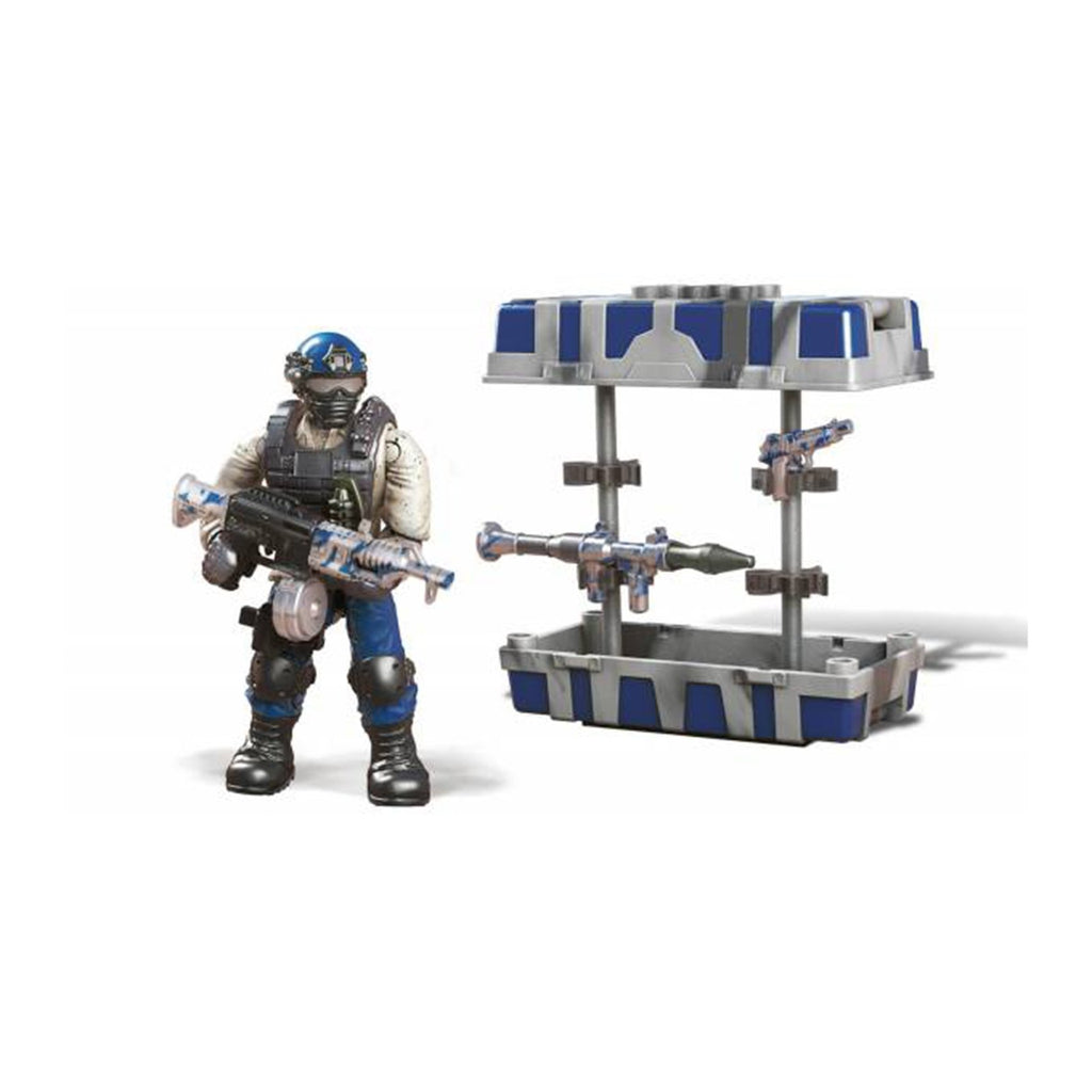 Mega Construx Call Of Duty Navy Weapon Crate Building Set