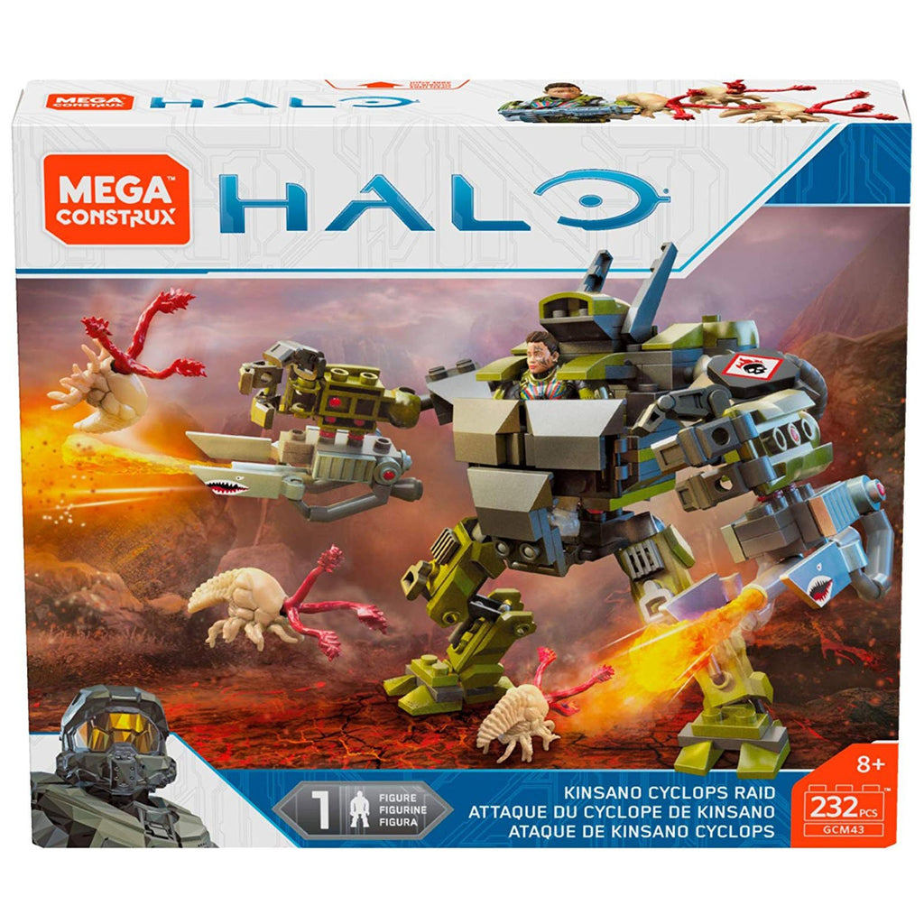 Mega Construx Halo Kinsano Cyclops Raid Building Set - Radar Toys