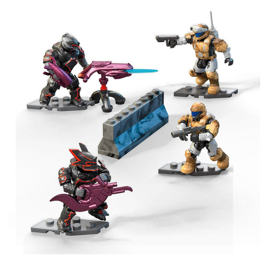 Mega Construx Halo Pro Builders ODST Squad Ambush Building Set - Radar Toys