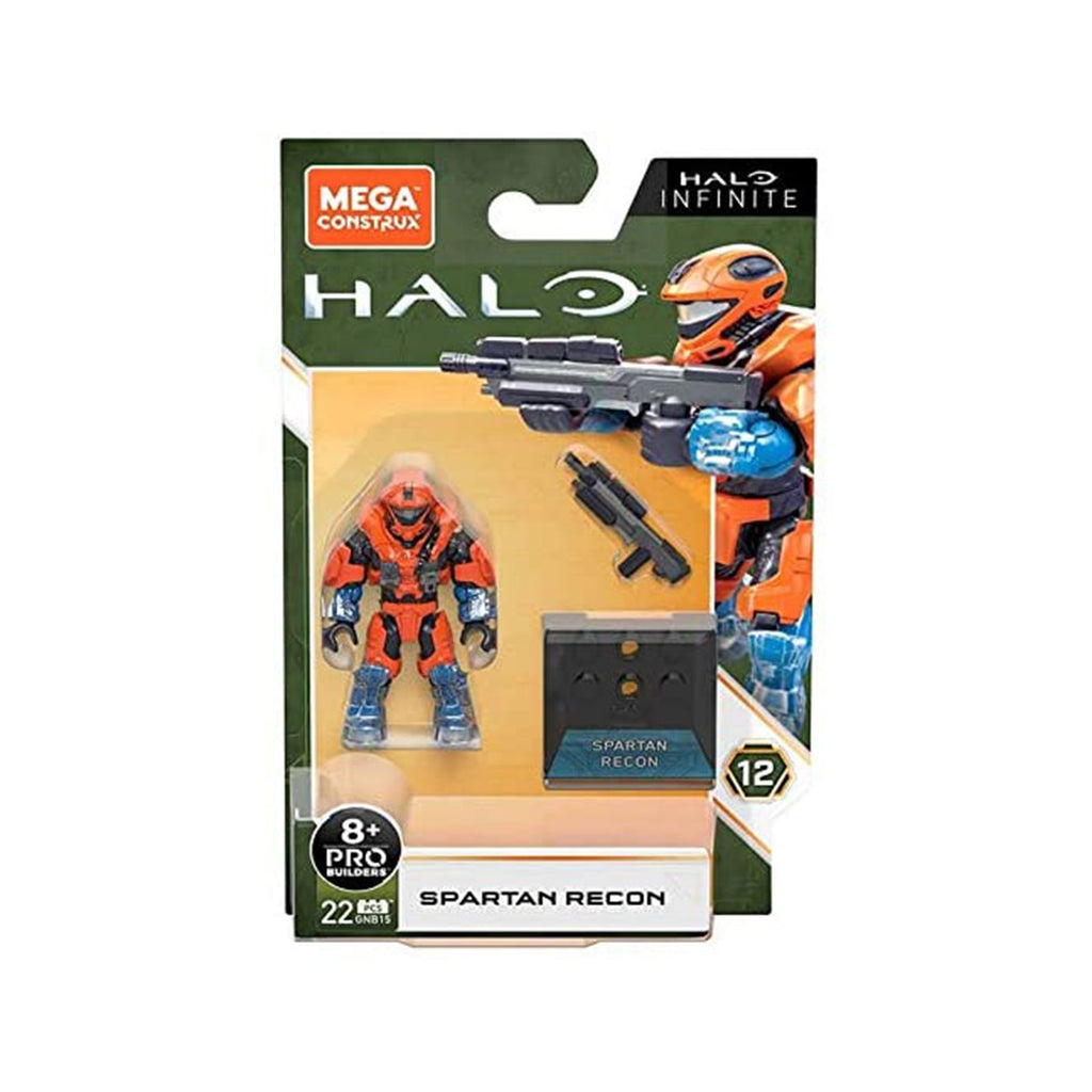 Mega Construx Halo Pro Builders Spartan Recon Figure Set - Radar Toys