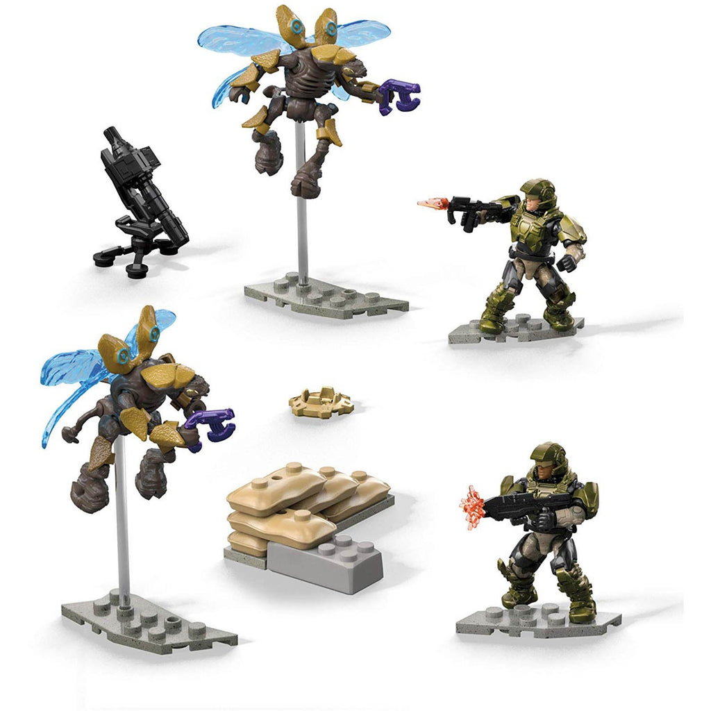 Mega Construx Halo Pro Builders UNSC Marine Defense Building Set - Radar Toys
