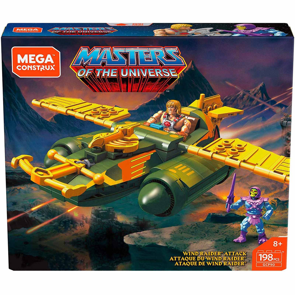 Mega Construx Masters Of The Universe Wind Raider Attack Building Set - Radar Toys