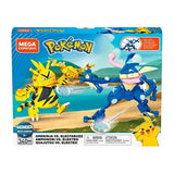 Mega Construx Pokemon Greninja Vs Electabuzz Building Set - Radar Toys