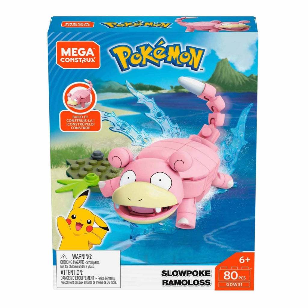 Mega Construx Pokemon Slowpoke Building Set - Radar Toys