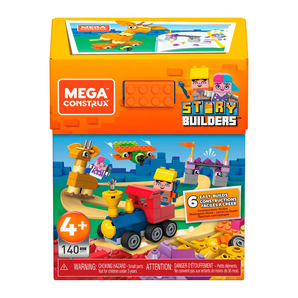 Mega Construx Story Builders Train And Airplane Building Set - Radar Toys