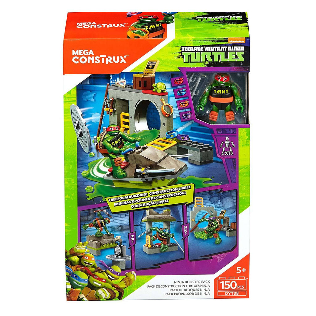 Mega Construx Teenage Mutant Ninja Turtles Booster Pack Raph Building Set - Radar Toys