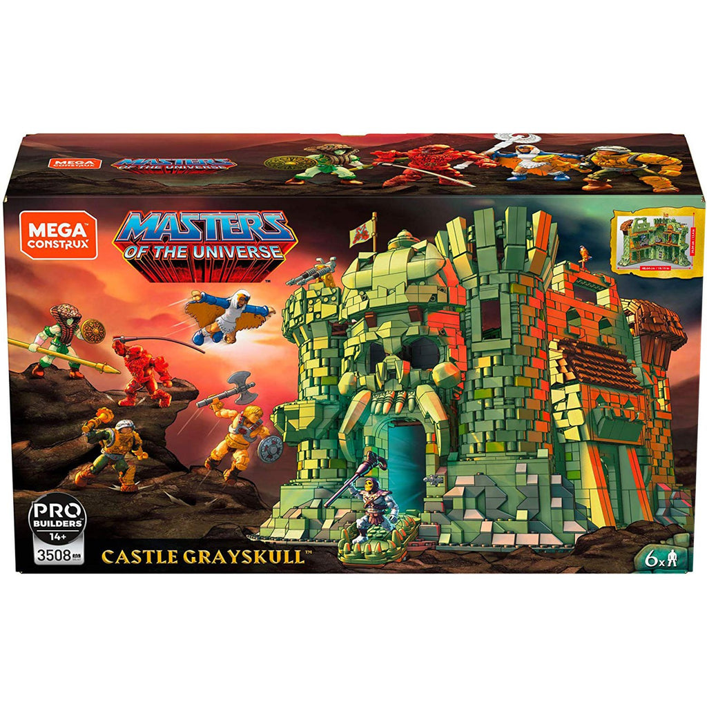 Mega Construx Masters Of The Universe Castle Grayskull Building Set - Radar Toys