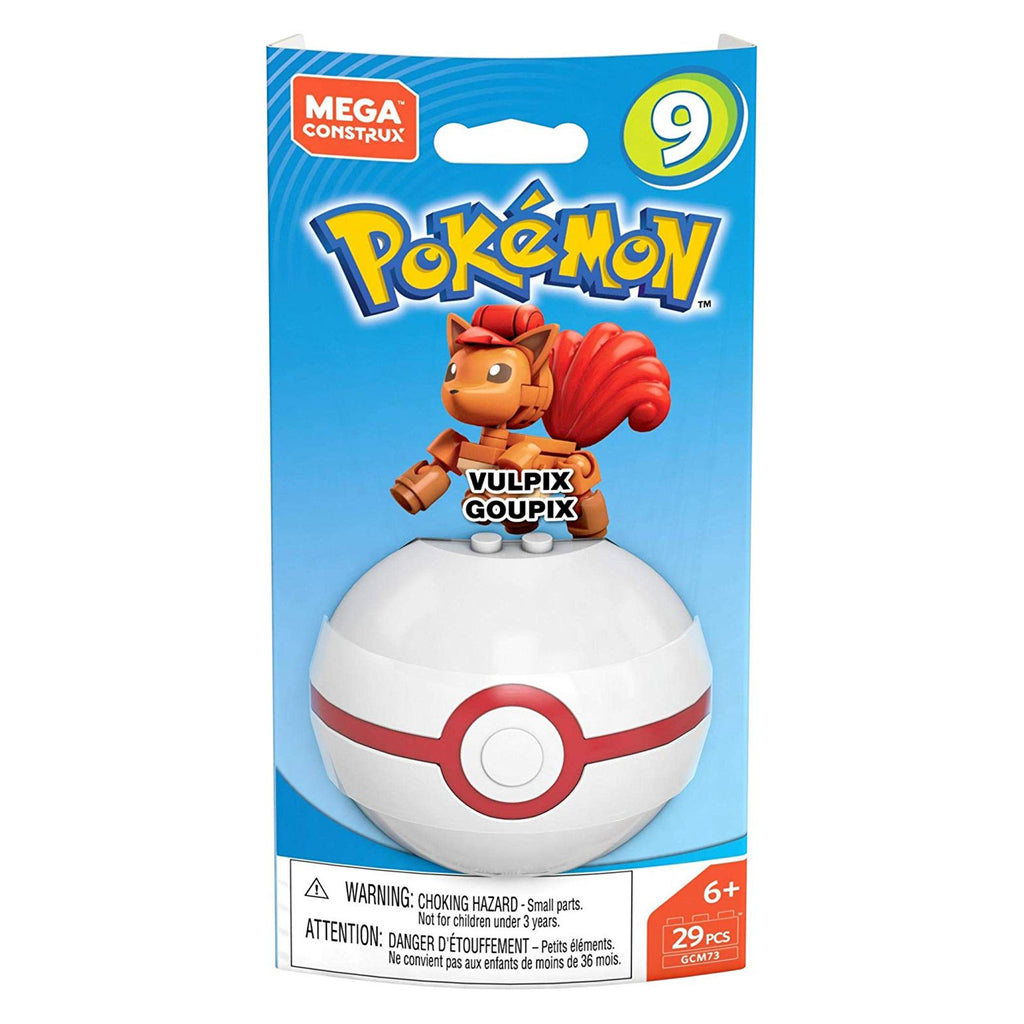 Pokemon Vulpix Poke Ball Building Set - Radar Toys