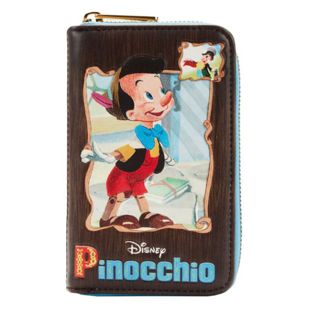 Loungefly Disney Pinocchio Book Zip Around Wallet