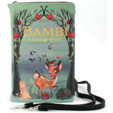 Bambi Book Clutch Bag In Vinyl - Radar Toys