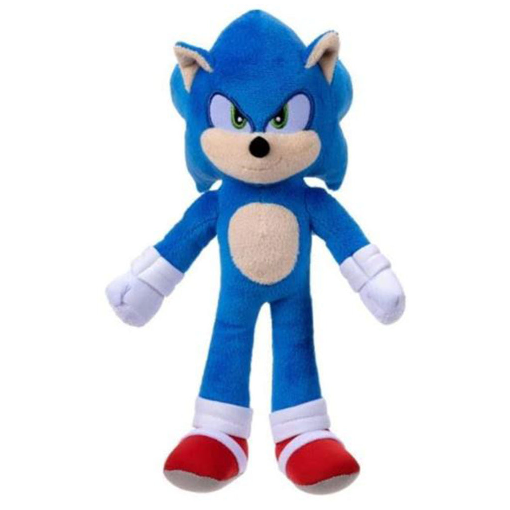 Sonic The Hedgehog 2 Sonic 9 Inch Plush Figure - Radar Toys