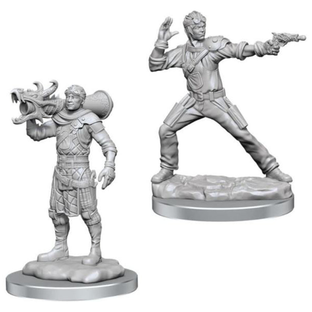 WizKids Dungeons And Dragons Human Artificer And Apprentice Nolzur's Marvelous Figure