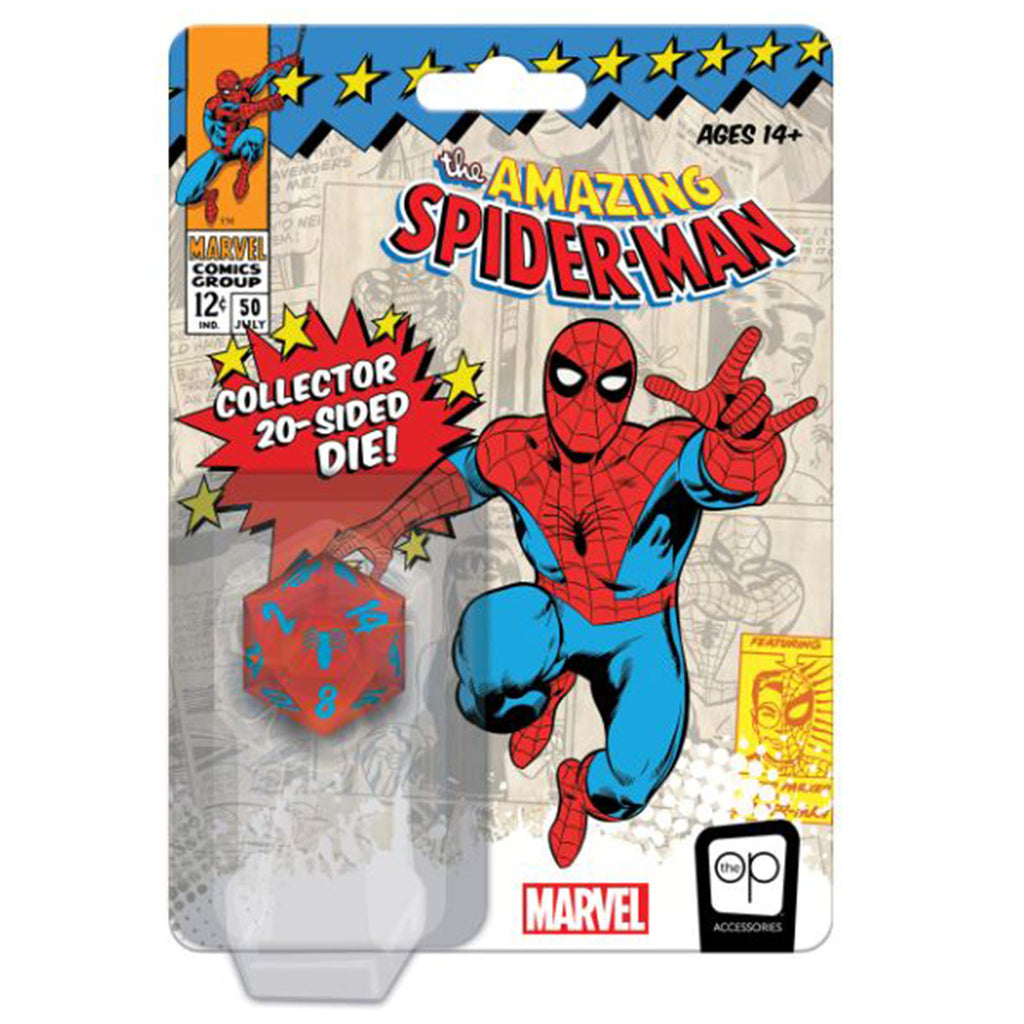 USAopoly The Amazing Spider-Man 20 Sided Collector D20 Die