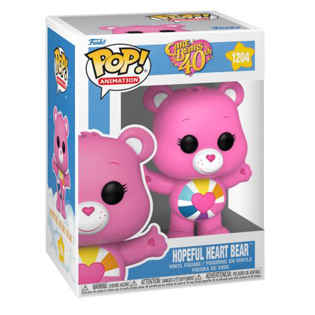 Funko Care Bears 40th Anniversary POP Hopeful Heart Bear Figure