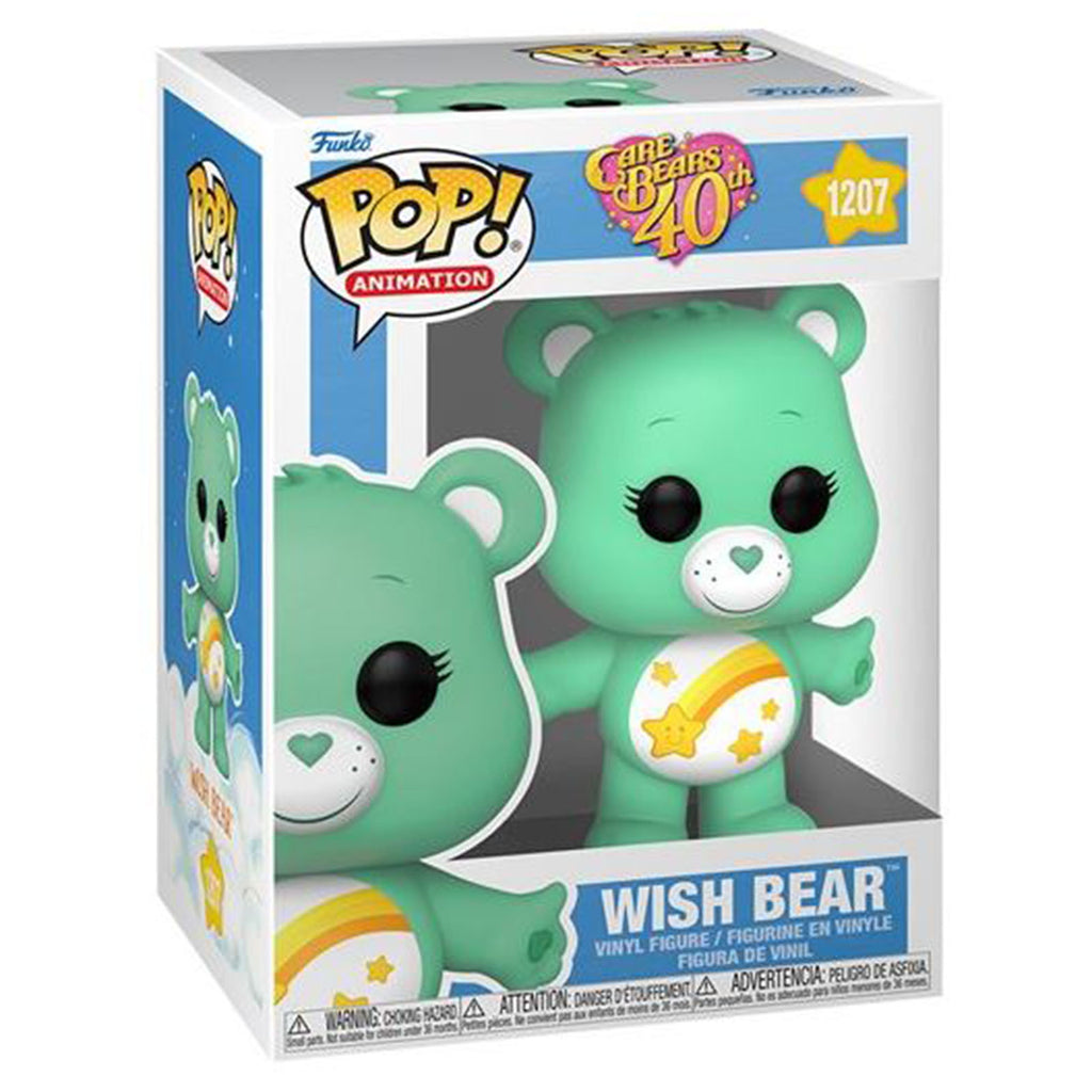 Funko Care Bears 40th Anniversary POP Wish Bear Figure