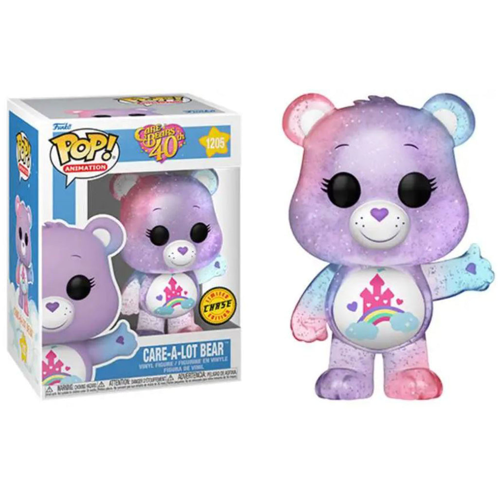 Funko Care Bears 40th Anniversary POP Care-A-Lot Bear Figure CHASE