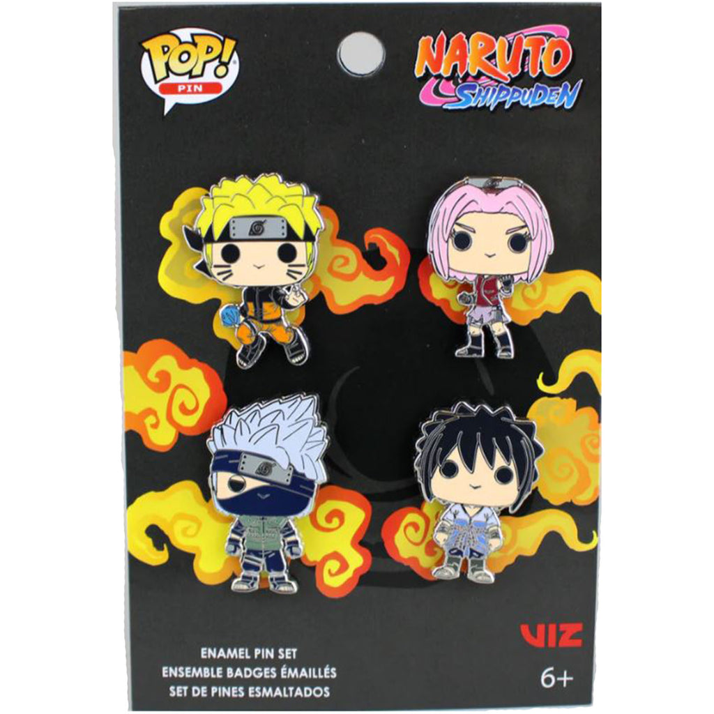 Funko Naruto POP Team 7 Pin Set - Radar Toys