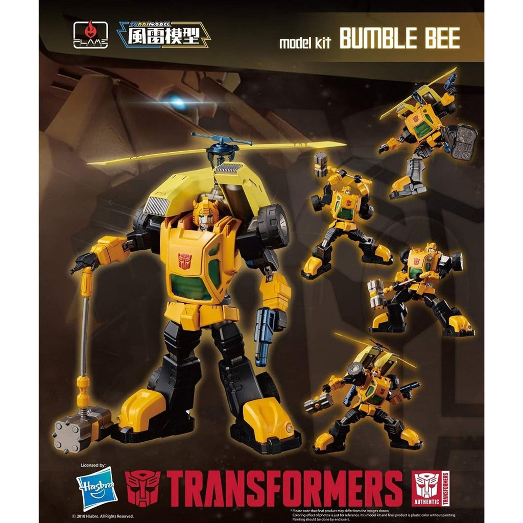 Flame Toys Transformers Bumblebee Model Kit - Radar Toys