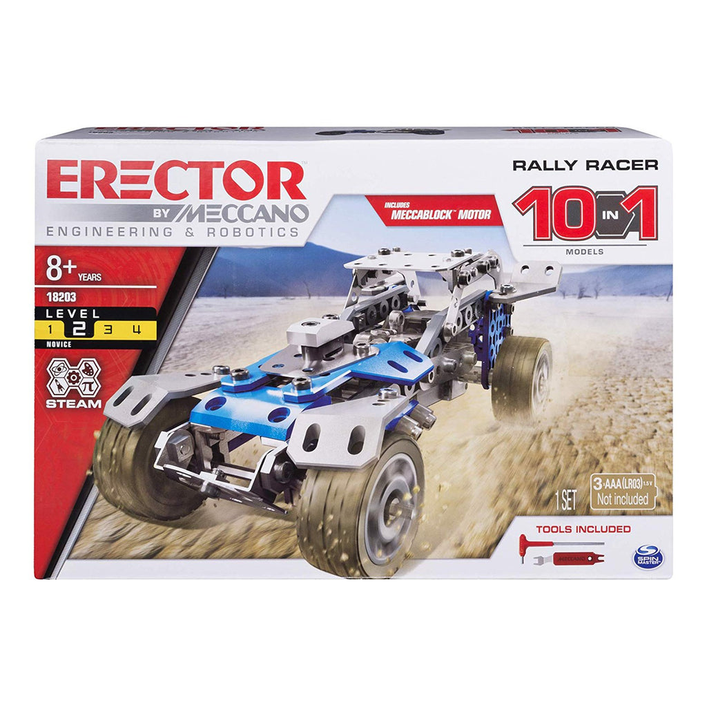 Meccano Erector 10 In 1 Model Set - Radar Toys