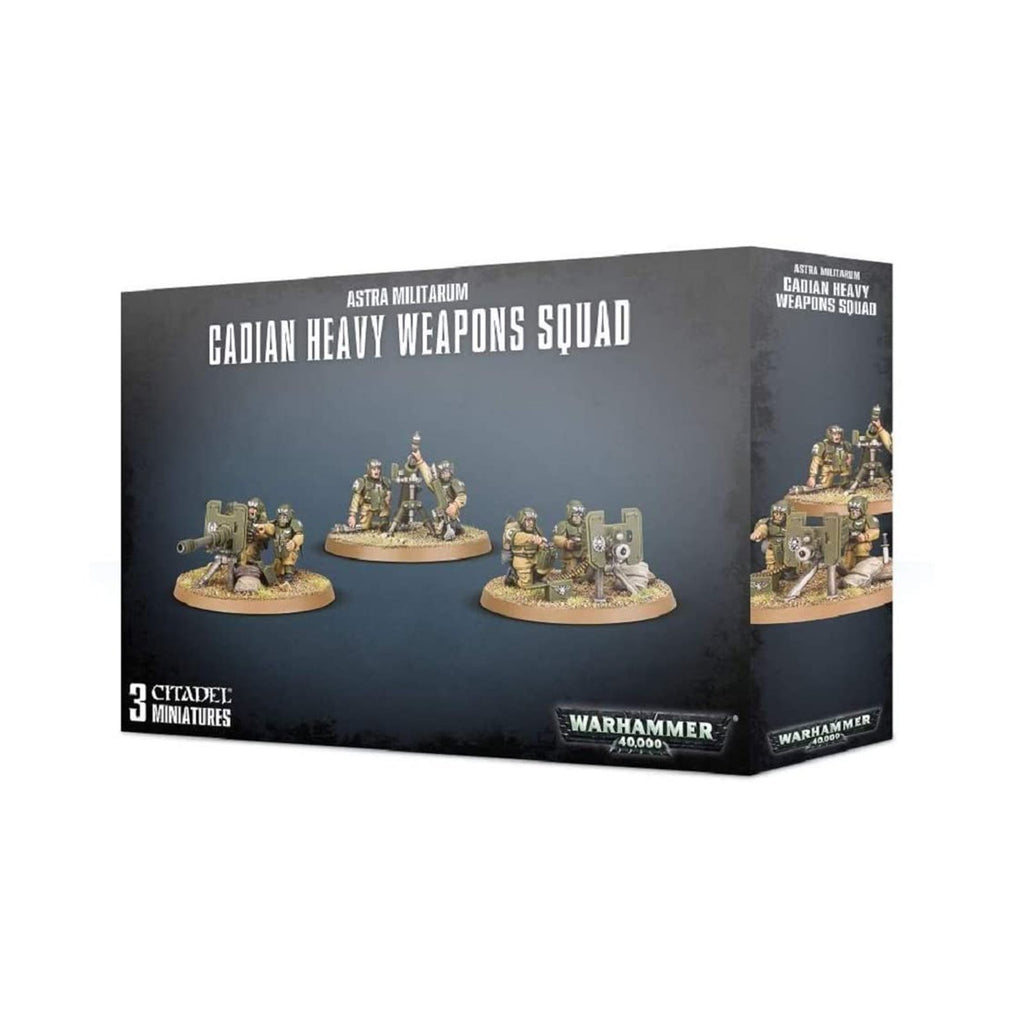 Warhammer 40,000 Citadel Astra Militarum Cadian Heavy Weapon Squad Set - Radar Toys