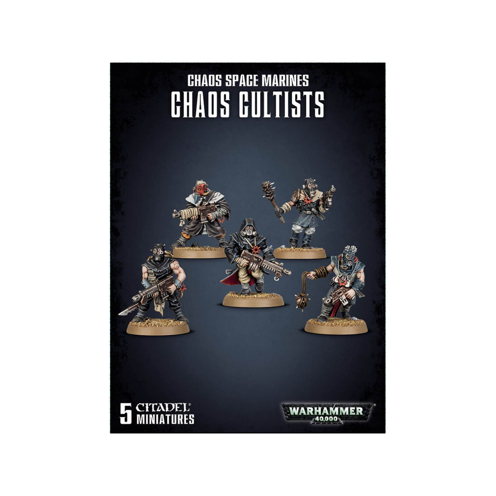Warhammer 40,000 Citadel Chaos Cultists Set - Radar Toys