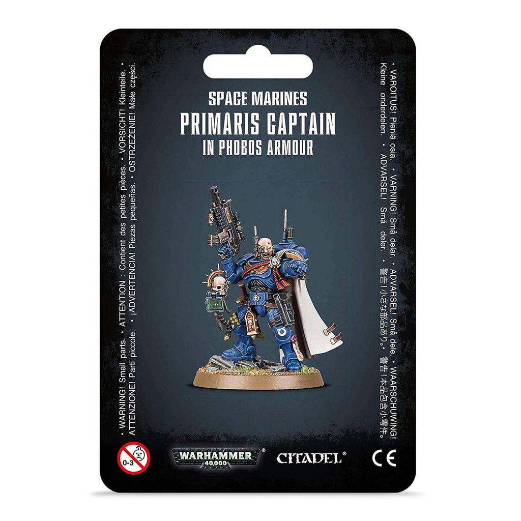 Warhammer 40,000 Primaris Captain In Phobos Armour Set - Radar Toys