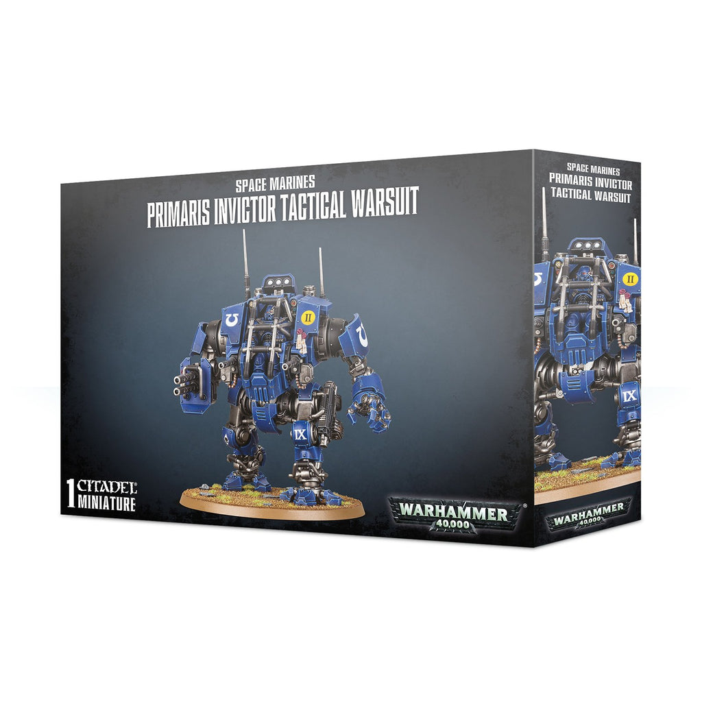 Warhammer 40,000 Space Marines Primaris Invictor Tactical Warsuit Set - Radar Toys