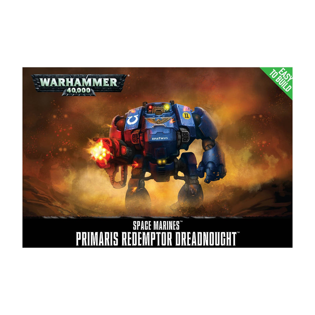 Warhammer 40,000 Space Marines Primaris Redemptor Dreadnought Set - Radar Toys