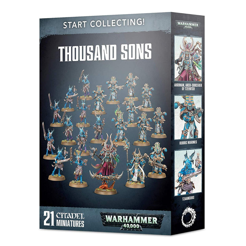 Warhammer 40,000 Thousand Sons Start Collecting Set - Radar Toys